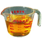 Pyrex 1 cups Glass Clear Measuring Cup 6001074